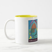 Kleine Mammal Symposium Tasse! Zweifarbige Tasse (Links)