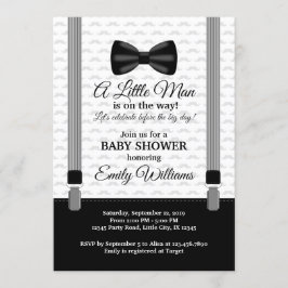 Kleine Mann-Baby-Duscheneinladung Einladung