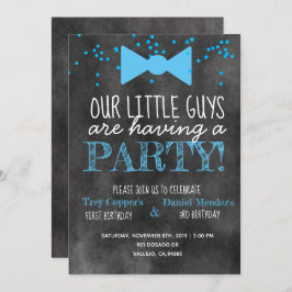 Kleine Manngelenkgeburtstags-Partytafel laden ein Einladung