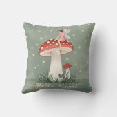 Kleine Märchen, auf Pilzen gekrönt und glühend Kissen (Rückseite)