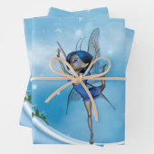 Kleine Märchen, die auf dem Mond tanzen Geschenkpapier Set (Beispiel)