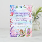 kleine Märchengeburtseinladung Einladung (Stehend Vorderseite)