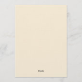 Kleine Mariachi-Fete Einladung (Rückseite)