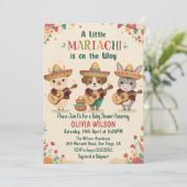 Kleine Mariachi-Fete Einladung (Stehend Vorderseite)
