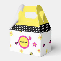 Kleine Marienkäfer Party Favor Box