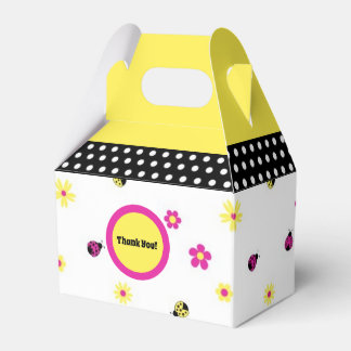 Kleine Marienkäfer Party Favor Box Geschenkschachtel