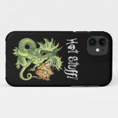 Kleine Marshmellow-Roastdrache Case-Mate iPhone Hülle (Rückseite (Horizontal))