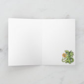 Kleine Marshmellow-Roastdrache Karte (Innenseite)