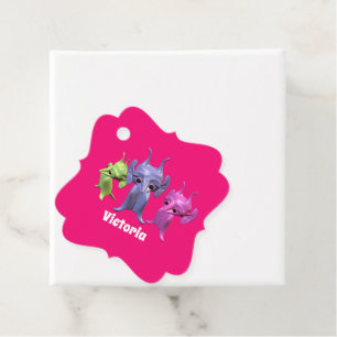 Kleine Marsianer, personalisiert für Kinder. Geschenkanhänger