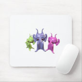 Kleine Martians Mousepad (Mit Mouse)