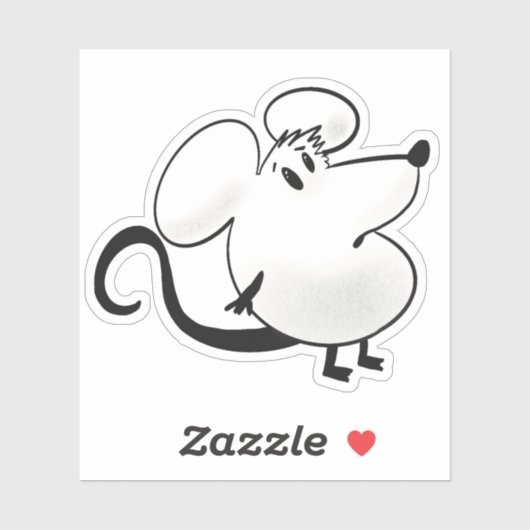 Kleine Maus Aufkleber (Blatt)