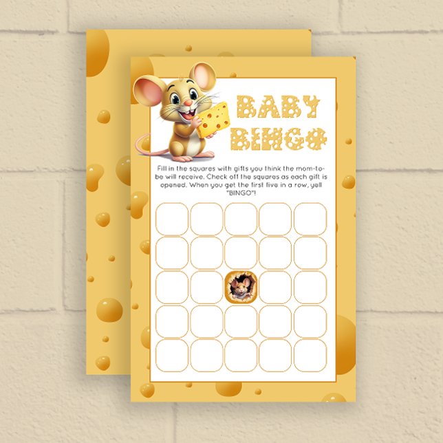 Kleine Maus in Käse Baby Duwer Bingo Spiel (Von Creator hochgeladen)