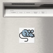Kleine Maus Magnet (In Situ (Geschirrspüler))