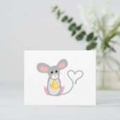 Kleine Maus Postkarte (Stehend Vorderseite)