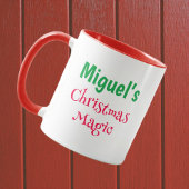 Kleine Maus Santa Tasse