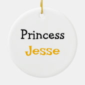 Kleine Maus Weihnachten individuell einstellbar Keramik Ornament (Hinten)