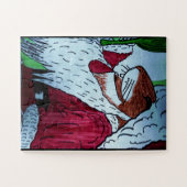 KLEINE MAUS WEIHNACHTSMANN Puzzle (Horizontal)