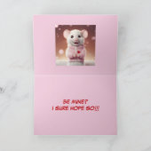 KLEINE MAUSVALENTINKARTE DANKESKARTE (Innenseite)