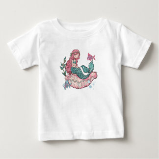 Kleine Meerjungfrau Baby T-shirt