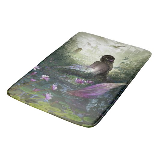 Kleine Meerjungfrau Badematte (Schrägansicht)