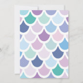 kleine Meerjungfrau Einladung (Rückseite)