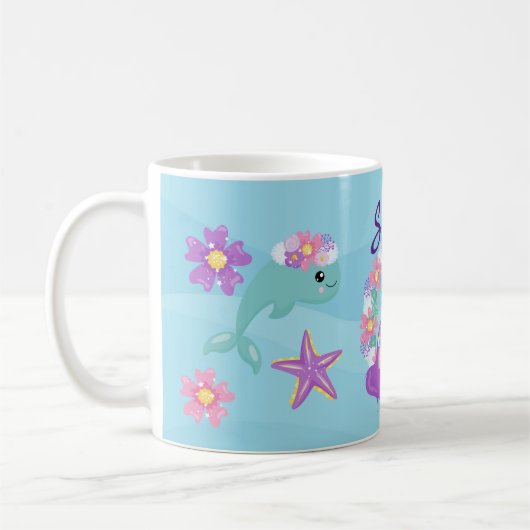 kleine Meerjungfrau Kaffeetasse (Links)