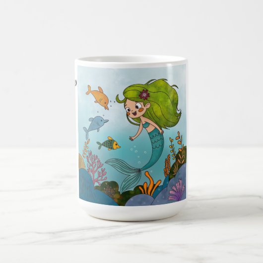 Kleine Meerjungfrau Kaffeetasse (Mittel)