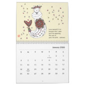 Kleine Meerjungfrau-Katze Kalender (Jan 2026)