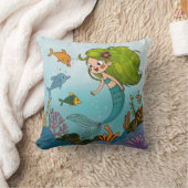 Kleine Meerjungfrau Kissen (Decke)
