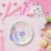 Kleine Meerjungfrau Magisch unter dem Meer Geburts Pappteller (Party)