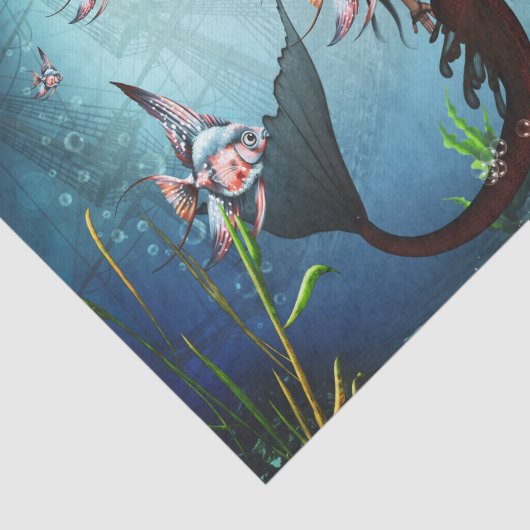 Kleine Meerjungfrau Seidenpapier (Ausschnitt)