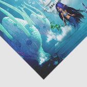 Kleine Meerjungfrau Seidenpapier (Ausschnitt)