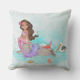 Kleine Meerjungfrau und Freunde Kissen