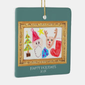 Kleine Meisterstück Keramikornament (Rechts)