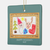 Kleine Meisterstück Keramikornament (Links)