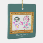 Kleine Meisterstück Keramikornament (Rechts)