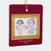 Kleine Meisterstück Keramikornament (Rechts)