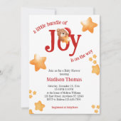 Kleine Menge Joy Bear Einladung (Vorderseite)