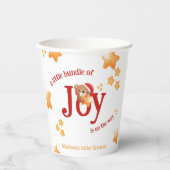 Kleine Menge Joy Bear Pappbecher (Vorderseite)