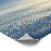 Kleine Menschen in einer Schneeglobe Poster (Ecke)