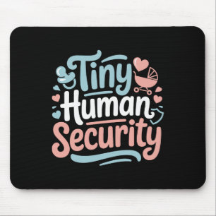 Kleine menschliche Sicherheit - Tagespflege Lehrkr Mousepad
