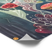 KLEINE MERMAID COLORFUL POSTER (Ecke)