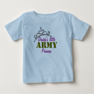 Kleine Militärprinzessin Baby T-shirt