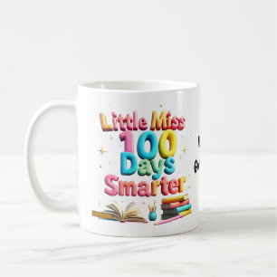 Kleine Miss 100 Tage intelligenter feiern 100 Tage Kaffeetasse
