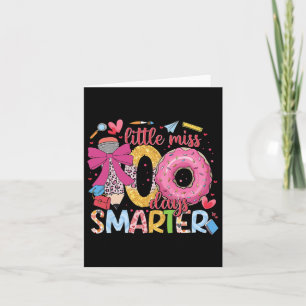 Kleine Miss 100 Tage Smarter Donut Happy 100. Tag Karte