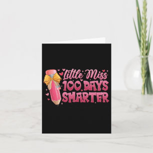 Kleine Miss 100 Tage Smarter Stift 100. Tag Scho Karte