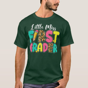 Kleine Miss 1st Platz erster Schultag T-Shirt