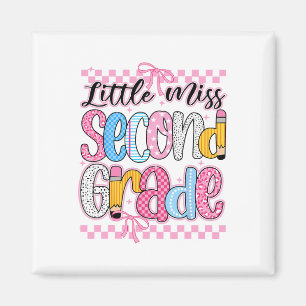 Kleine Miss 2. Klasse Zur Schule Mädchen Kid Coque Magnet