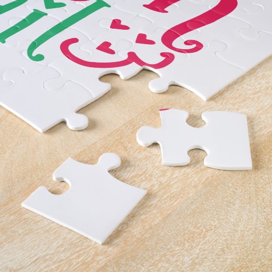 "KLEINE MISS BAUMWOLLE SCHWANZ" PUZZLE PERSONALISI (Seite)