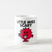 Kleine Miss Beängstigend | Schwarze Schrift Kaffeetasse (Mittel)